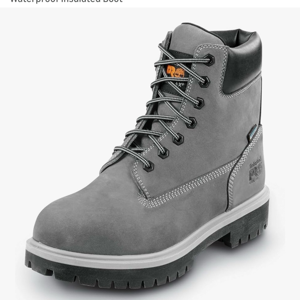 Timberland PRO Black Waterproof Steel Toe Boot Size 11